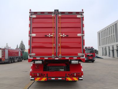 Jinsheng Shield Automobile JDX5160TXFZX70SD60 Self loading and unloading fire truck