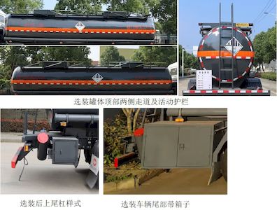 Zhongqi Liwei brand automobiles HLW5320GZWD6 Miscellaneous dangerous goods tank transport vehicle