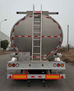 Shaanxi Automobile SHN9400GSYP400 Aluminum alloy edible oil transportation semi-trailer