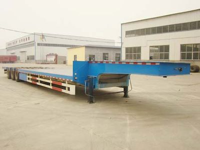 Zhongliang Baohua brand automobiles YDA9401TDP Low flatbed semi-trailer