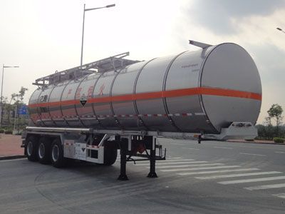 Yongqiang  YQ9404GHYB Chemical liquid transportation semi-trailer