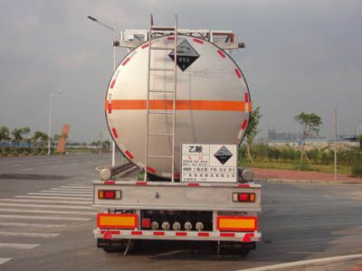 Yongqiang  YQ9404GHYB Chemical liquid transportation semi-trailer