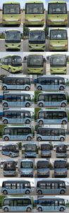 Yutong  ZK6606BEVG1C Pure electric low entry city buses