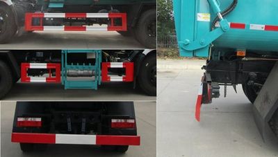 Zhongqi Liwei brand automobiles HLW5121ZZZ6EQ Hydraulic Lifter Garbage truck 