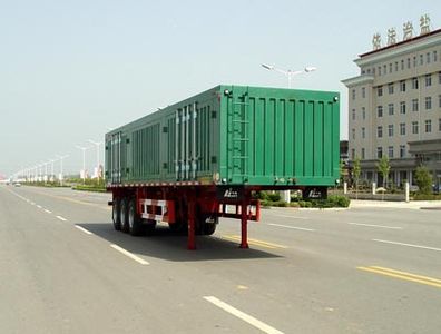 Huajun ZCZ9393XXYBox transport semi-trailer