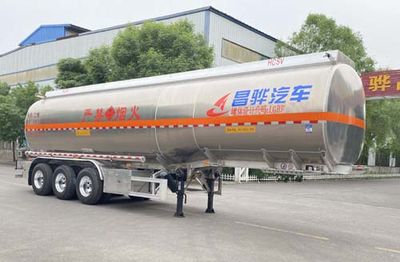 Changhua  HCH9401GRY Aluminum alloy flammable liquid tank transport semi-trailer