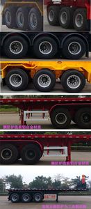 Fushi  LFS9401ZZXP Flat dump semi-trailer