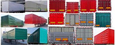 Junwang  WJM9408XXY Box transport semi-trailer