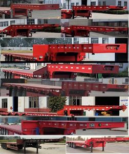 Liangshan Ping An Automobile TCC9400TDP Low flatbed semi-trailer