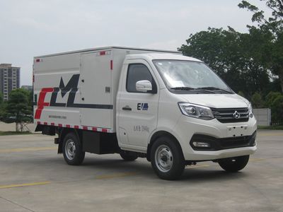 Fulongma  FLM5030XTYCCBEV Pure electric enclosed bucket garbage truck