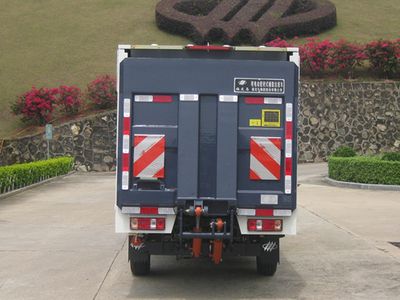 Fulongma  FLM5030XTYCCBEV Pure electric enclosed bucket garbage truck