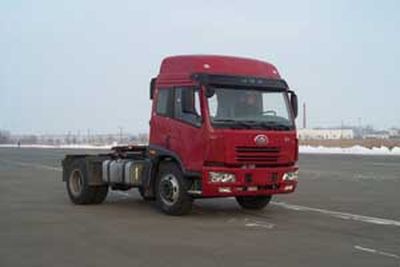 Jiefang Automobile CA4143P7K2 Flat headed diesel semi-trailer tractor