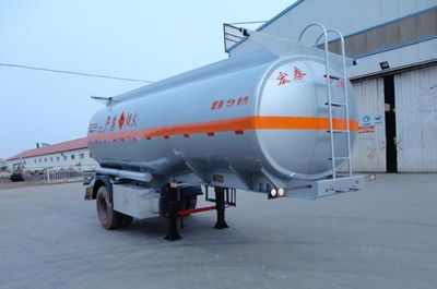 Zhengkang Hongtai brand automobiles HHT9180GYY Oil transport semi-trailer