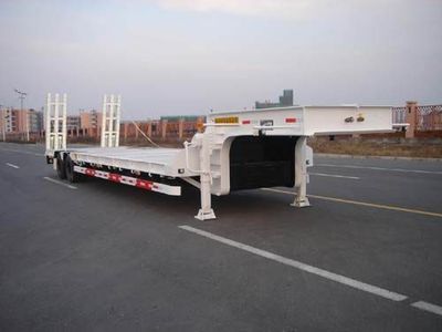 Tonghua  THT9283TD Low flatbed semi-trailer