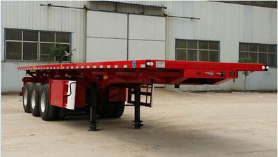 Shengde  ATQ9403ZZXP Flat dump semi-trailer