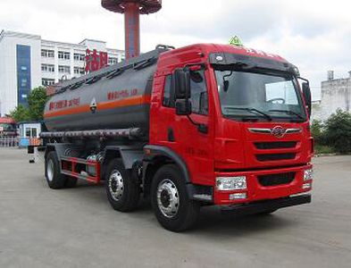 Zhongqi Liwei brand automobiles HLW5256GFW5CA Tank transport vehicle for corrosive substances