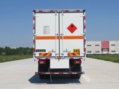 Jiangte brand automobiles JDF5160XRQB5 Flammable gas box transport vehicle