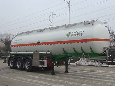 Lingyu  CLY9401GFWA Tank transport semi-trailer for corrosive substances