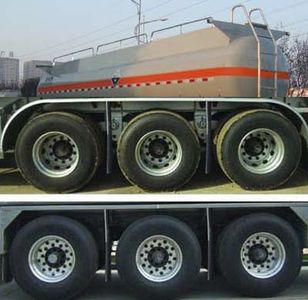 Lingyu  CLY9401GFWA Tank transport semi-trailer for corrosive substances