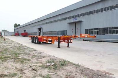 Hengtong Liangshan brand automobiles CBZ9400TJZ Container transport semi-trailer