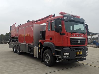 Jinsheng Shield Automobile JDX5340TXFBP400YDXZSD6 Pump fire truck