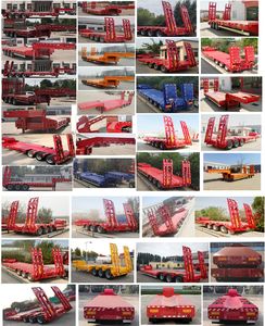 Yongsheng Automobile LYS9402TDP Low flatbed semi-trailer