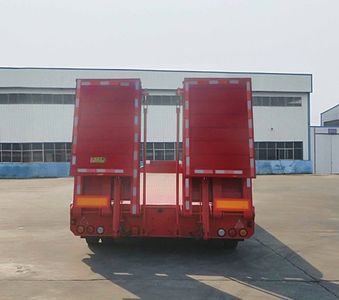 Yongsheng Automobile LYS9402TDP Low flatbed semi-trailer