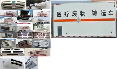 Qijing  QHV5040XYYBJ6JDAAB3 Medical waste transfer vehicle