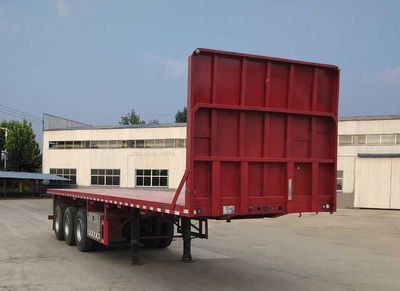 Haoqian LXT9401TPBFlat transport semi-trailer