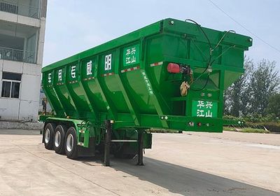 Huaxing Jiangshan brand automobiles SMW9400ZLS Bulk grain transportation semi-trailer