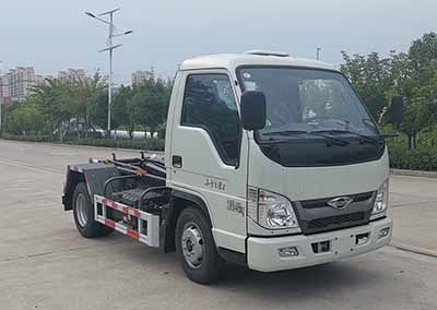 Huatong brand automobiles HCQ5045ZXXBJ6 detachable container garbage collector 