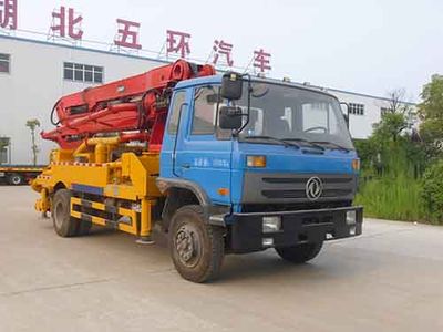 Huatong brand automobiles HCQ5168THBEQ Concrete pump truck