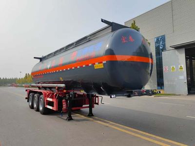 Zhengkang Hongtai brand automobiles HHT9400GZW Tank transport semi-trailer for miscellaneous hazardous materials