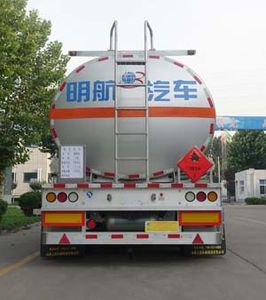 Minghang  ZPS9409GRYF Aluminum alloy flammable liquid tank transport semi-trailer