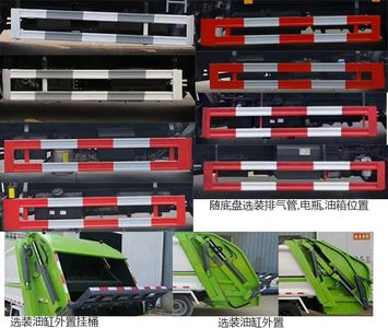 Longxinghui  HLV5071ZYSEQ6 Compressed garbage truck