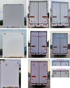 Fushi  LFS9180XXYJT Box transport semi-trailer