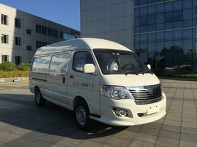 Jiefang Automobile CA5030XXYBEV31 Pure electric box type transport vehicle