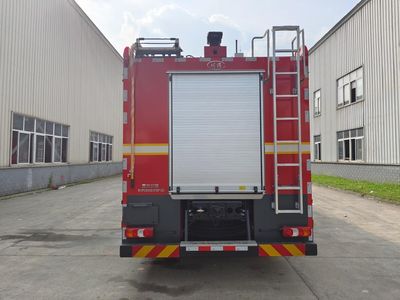 Chuanxiao brand automobiles SXF5302GXFGP120 Dry powder foam combined fire truck