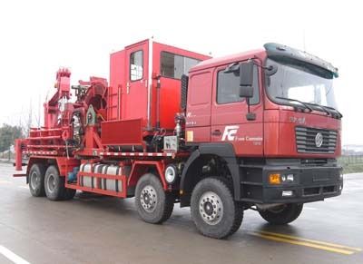 Siji  SJX5380TLG130 Continuous pipe operation vehicle