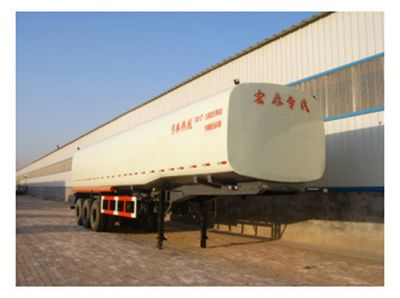 Zhengkang Hongtai brand automobiles HHT9360GYS Liquid food transportation semi-trailer