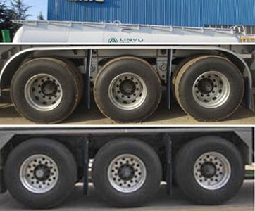 Lingyu  CLY9405GFLA Low density powder material transportation semi-trailer