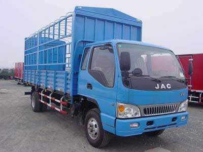 Jianghuai brand automobiles HFC5110CCYK4R1T Grate type transport vehicle