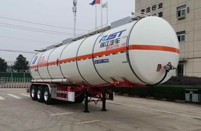 Ruijiang  WL9402GRY04 Flammable liquid tank transport semi-trailer