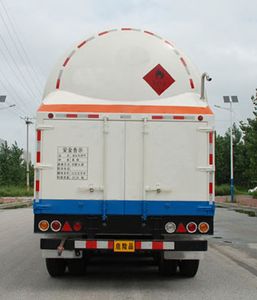 Jinbi  PJQ9401GDYB Low temperature liquid transport semi-trailer