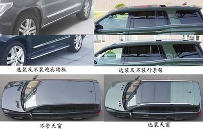 Beijing brand automobiles BJ6521U8LAB Sports passenger cars