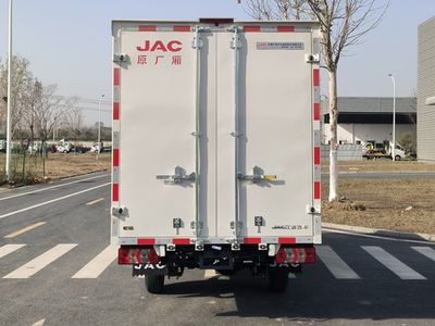 Jianghuai brand automobiles HFC5030XXYEV2 Pure electric box type transport vehicle