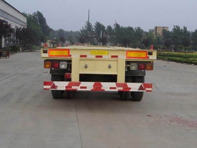 Guangke brand automobiles YGK9350TJZG Container transport semi-trailer