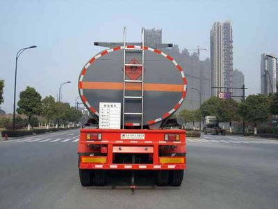 Hongzhou  HZZ9400GRY Flammable liquid tank transport semi-trailer