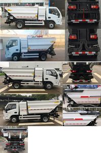 Foton  BJ5044ZZZEVH2 Pure electric self loading and unloading garbage truck