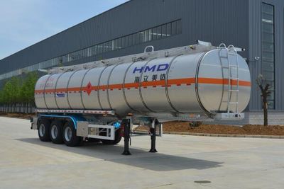 Ouman  HFV9406GRYA Aluminum alloy flammable liquid tank transport semi-trailer